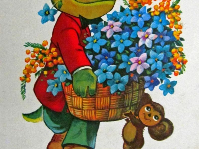 торговля цветами на 8 марта в СССР