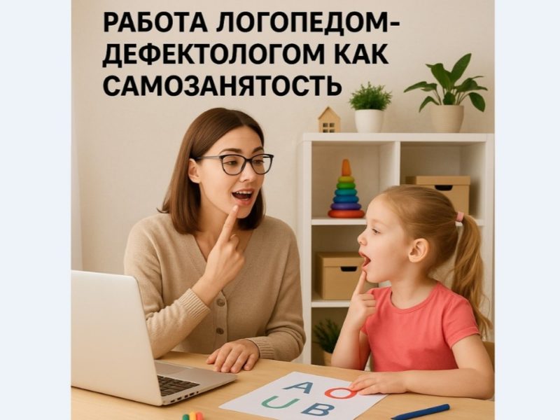 работа логопедом