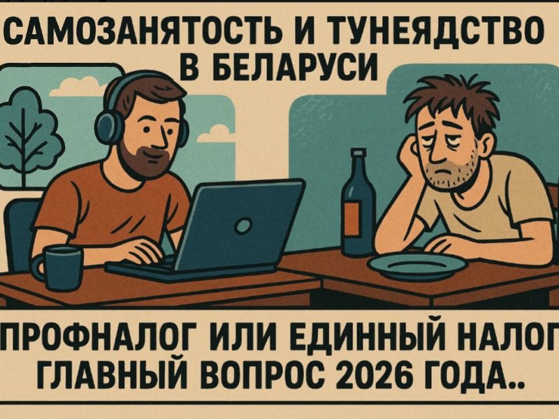 самозанятый и тунеядец